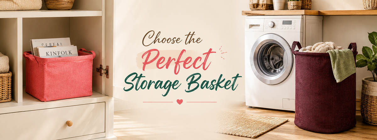How to Choose the Right Storage Basket for Every Room in Your Home