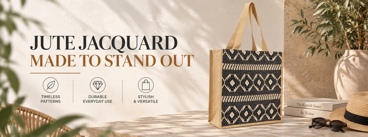 Buying Wholesale Jute Jacquard Bags: A Guide to Quality, Style and Assortment