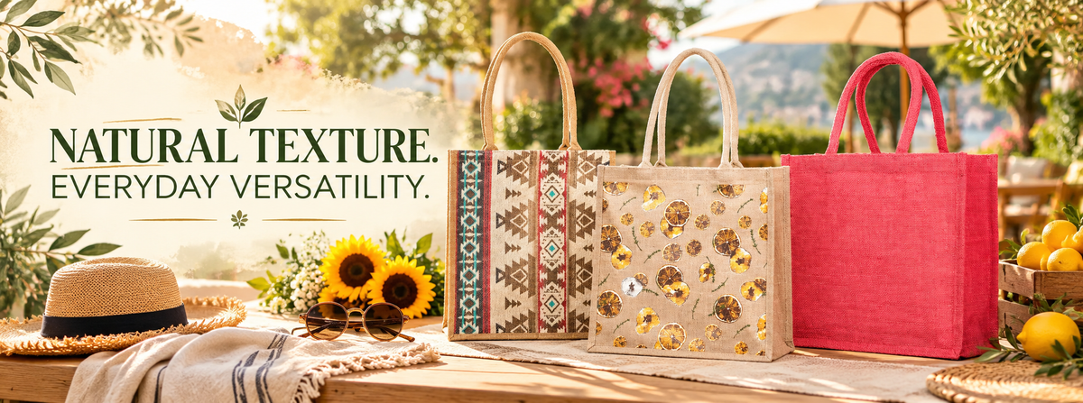 Jute Handbags for Summer, Travel and Casual Days: What Makes One Practical?