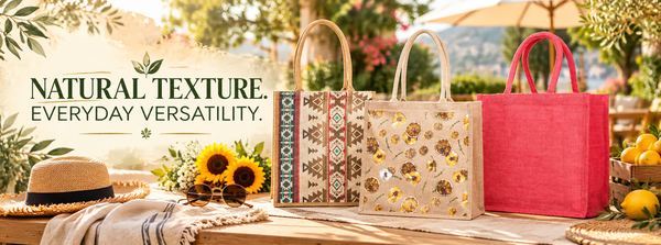 Jute Handbags for Summer, Travel and Casual Days: What Makes One Practical?